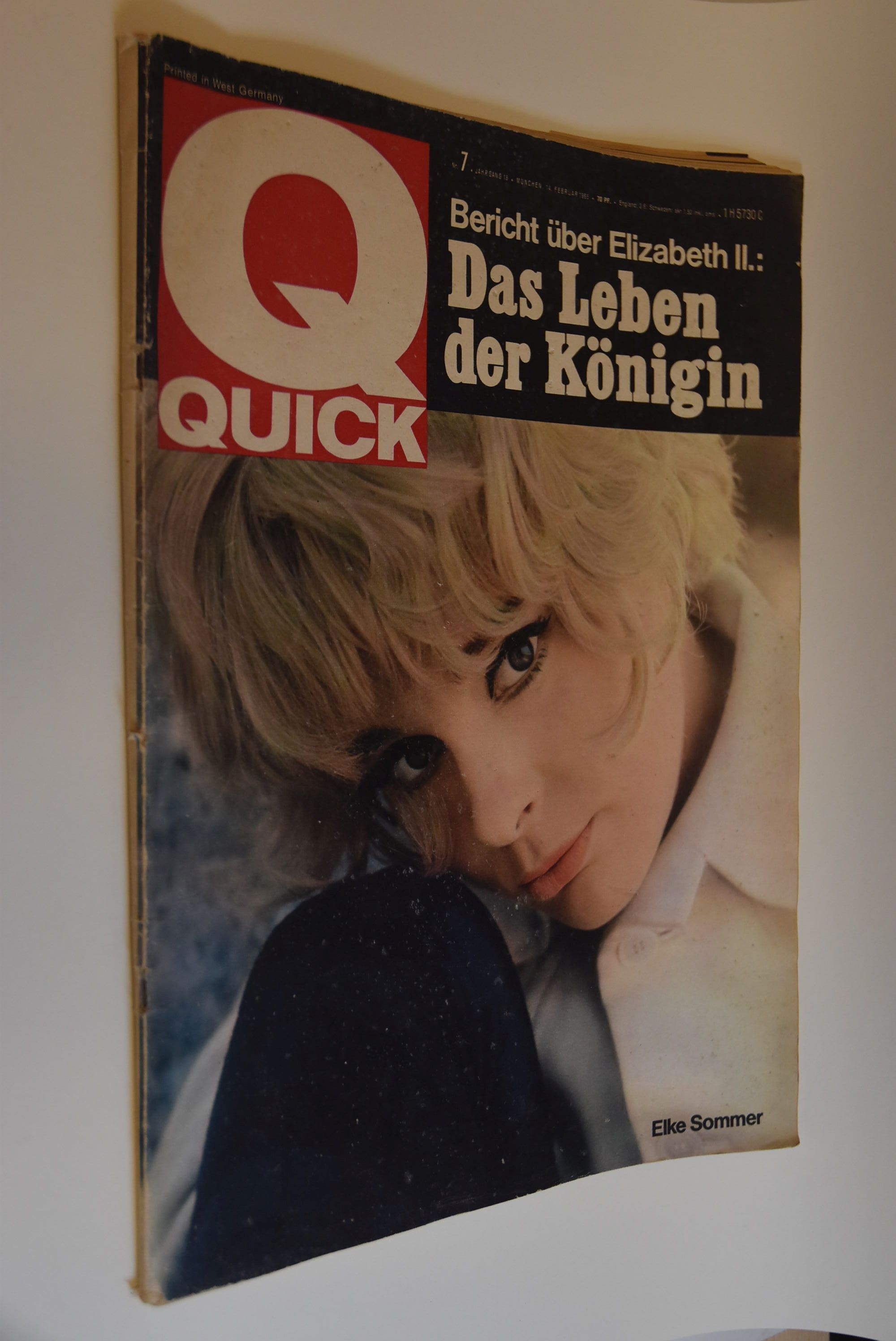 Quick Illustrierte für Deutschland. Heft 7 / 1965 by Redaktion Gut Heft (1965) Antiquariat