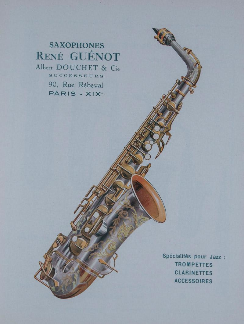 Fabrique d'Instruments de Musique Saxophones René Guénot, Albert