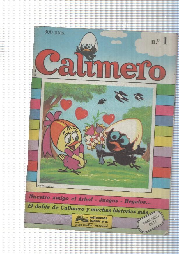 Calimero num. 01: El doble de Calimero y muchas historias mas- Nuestro amigo el arbol-Juegos etc - Nino y Toni Pagot