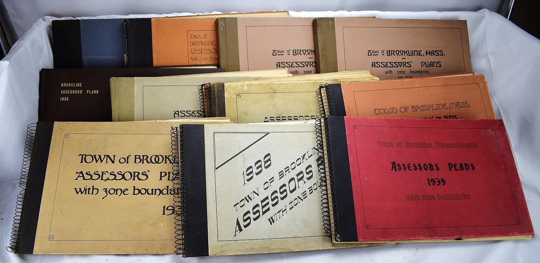 Assessors' Plans Town of Brookline, Mass. (19301939; 19471949; 1953