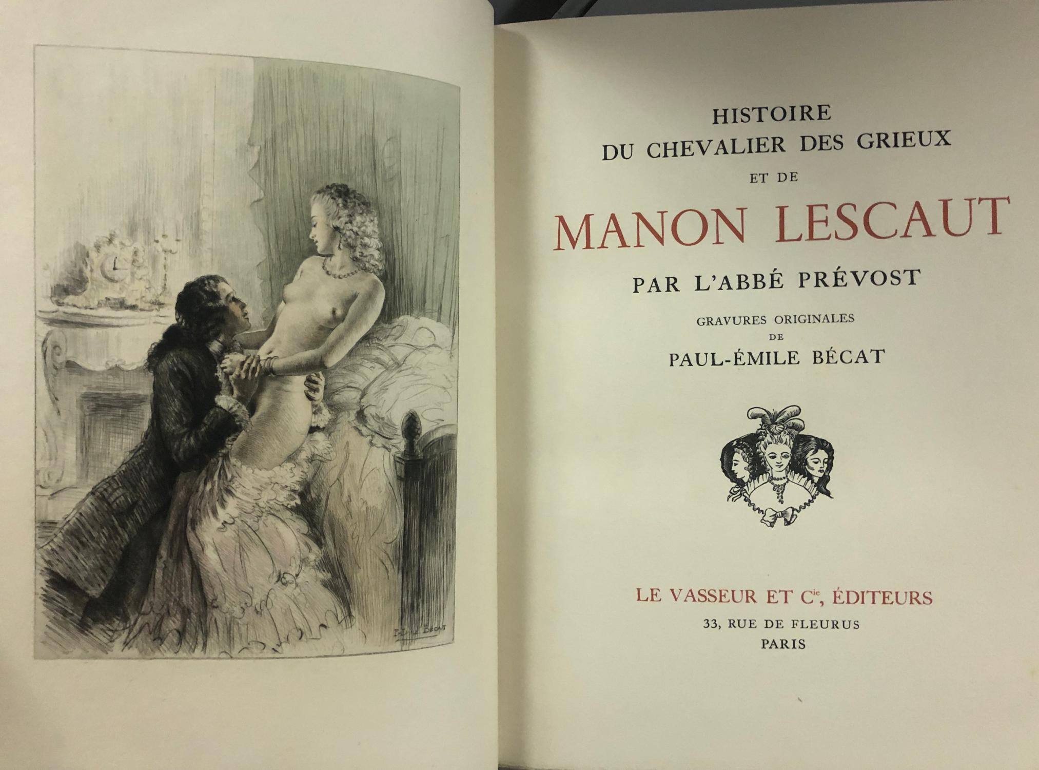 Histoire du chevalier des Grieux et de Manon Lescaut par Abbé prevost - Histoire Du Chevalier Des Grieux Et De Manon Lescaut