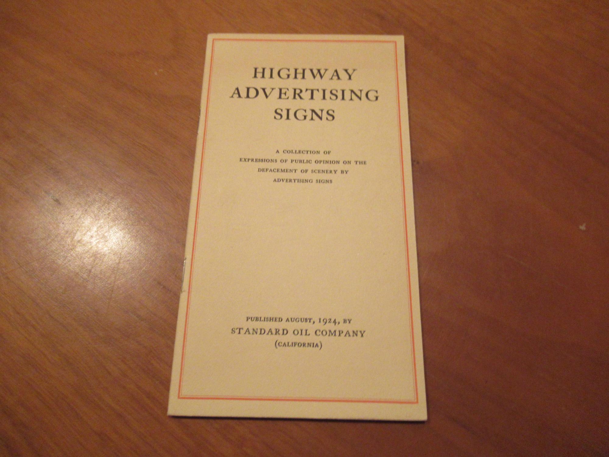 Highway Advertising Signs. A Collection Of Expressions Of ...