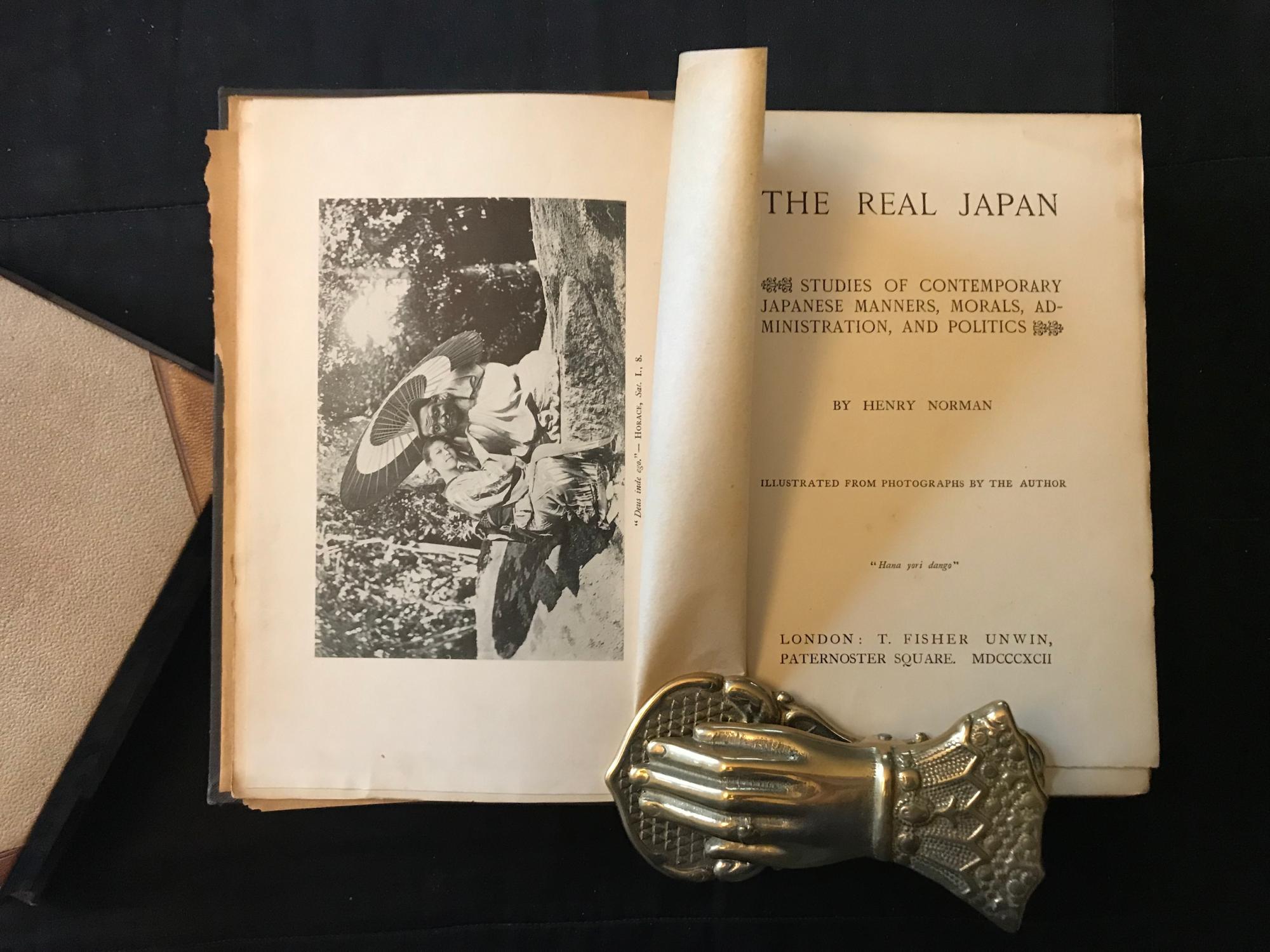 The Real Japan. Studies of Contemporary Japanese Manners The Real Japan. Studies of Contemporary Japanese Manners