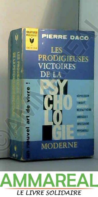 Pierre Daco Prodigieuses Victoires Psychologie Books Abebooks