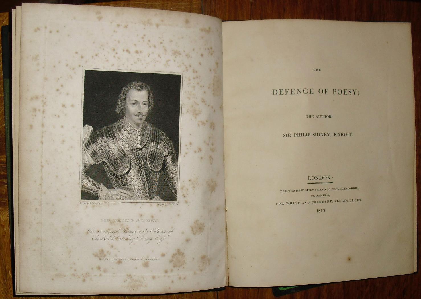 The Defence of Poesy. [Edited by Edward Hovell Thurlow, Baron Thurlow ...