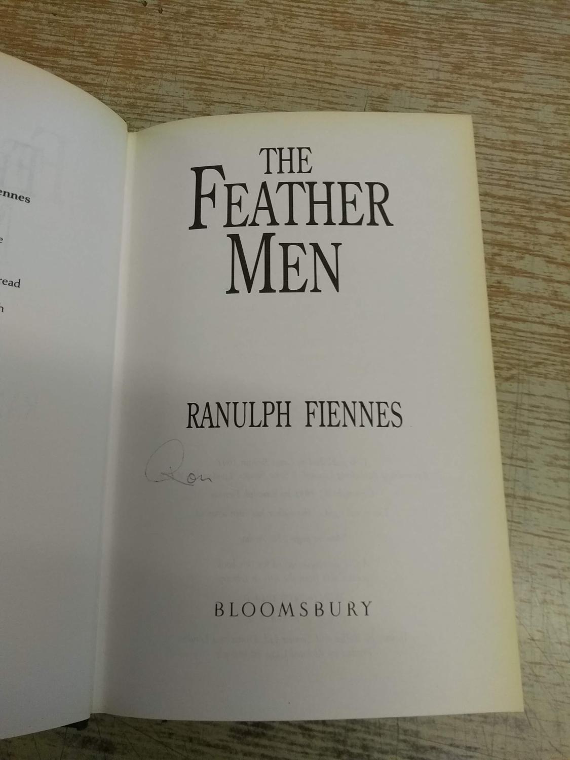 The Feather Men by Sir Ranulph Fiennes Bt OB: Good Hard Back (1991 ...