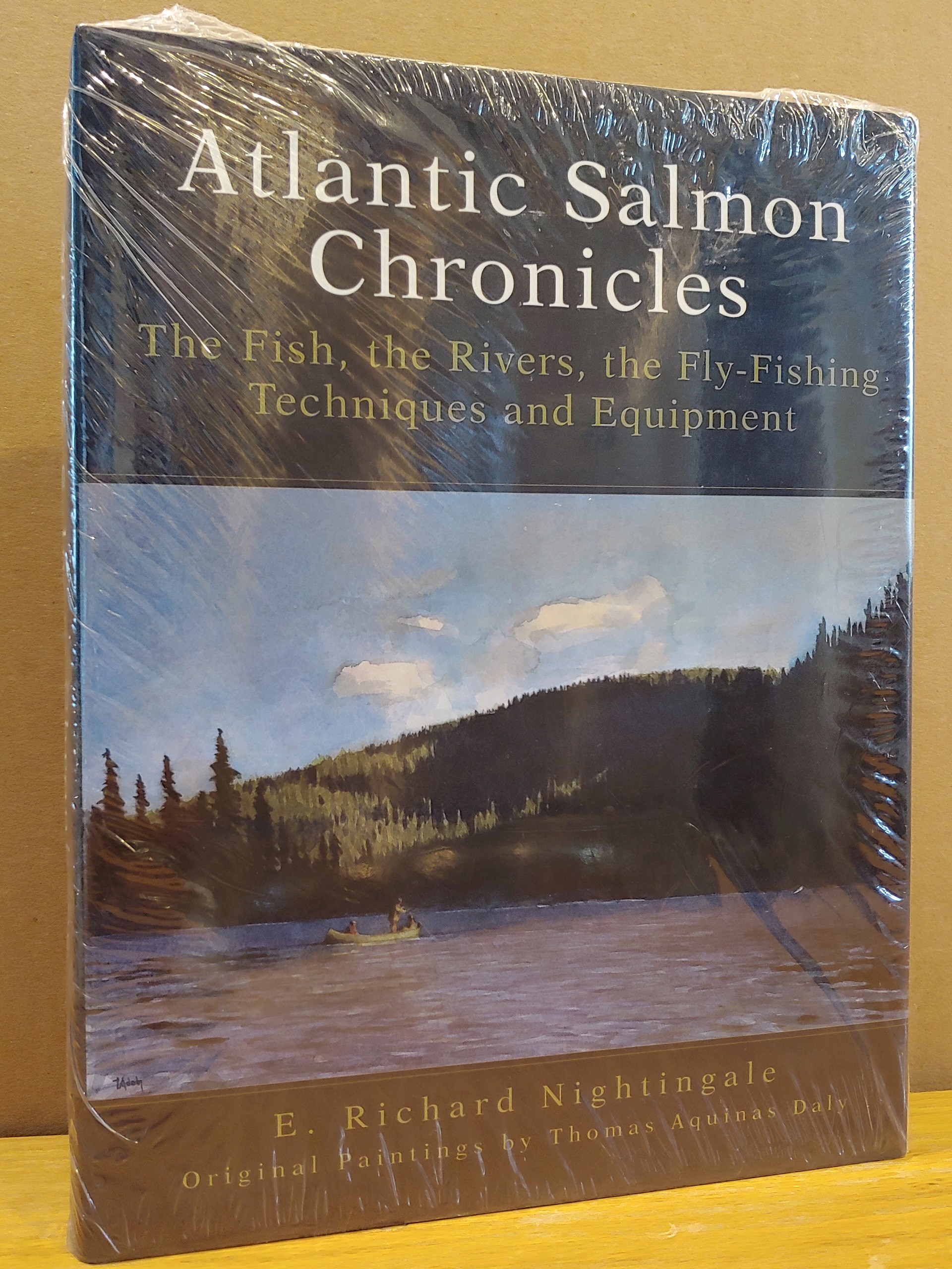 Atlantic Salmon Chronicles: The Fish, The Rivers, The Fly-Fishing  Techniques And Equipment by E. Richard Nightingale: Fine Hardcover (2000)