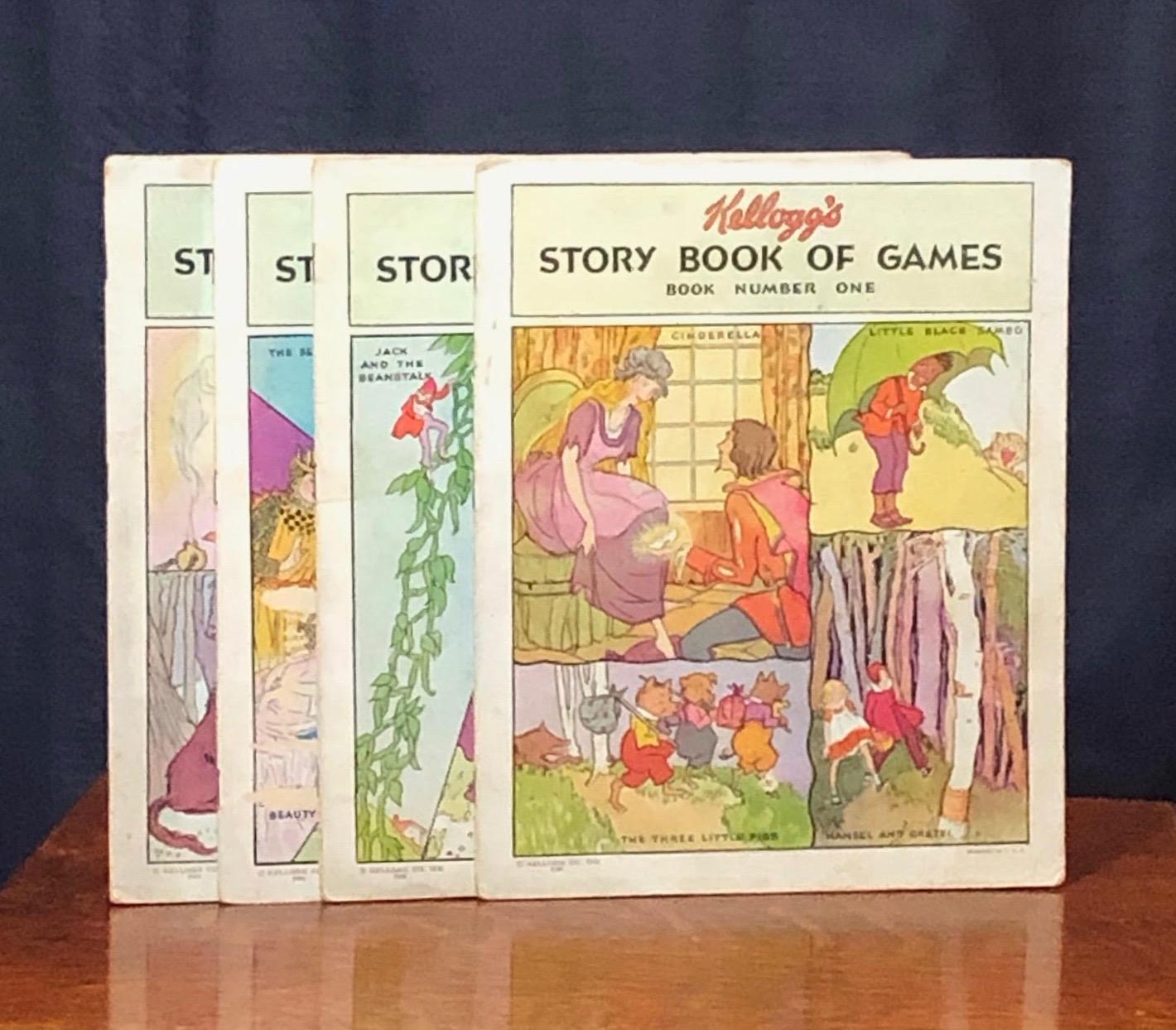 Kellogg's Story Book of Games. Complete Four Book Set.: Fair Soft cover ...