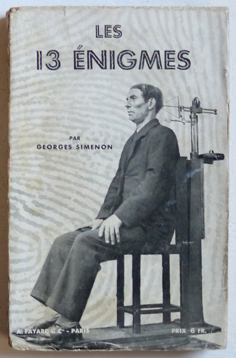 Les 13 énigmes - Simenon, Georges