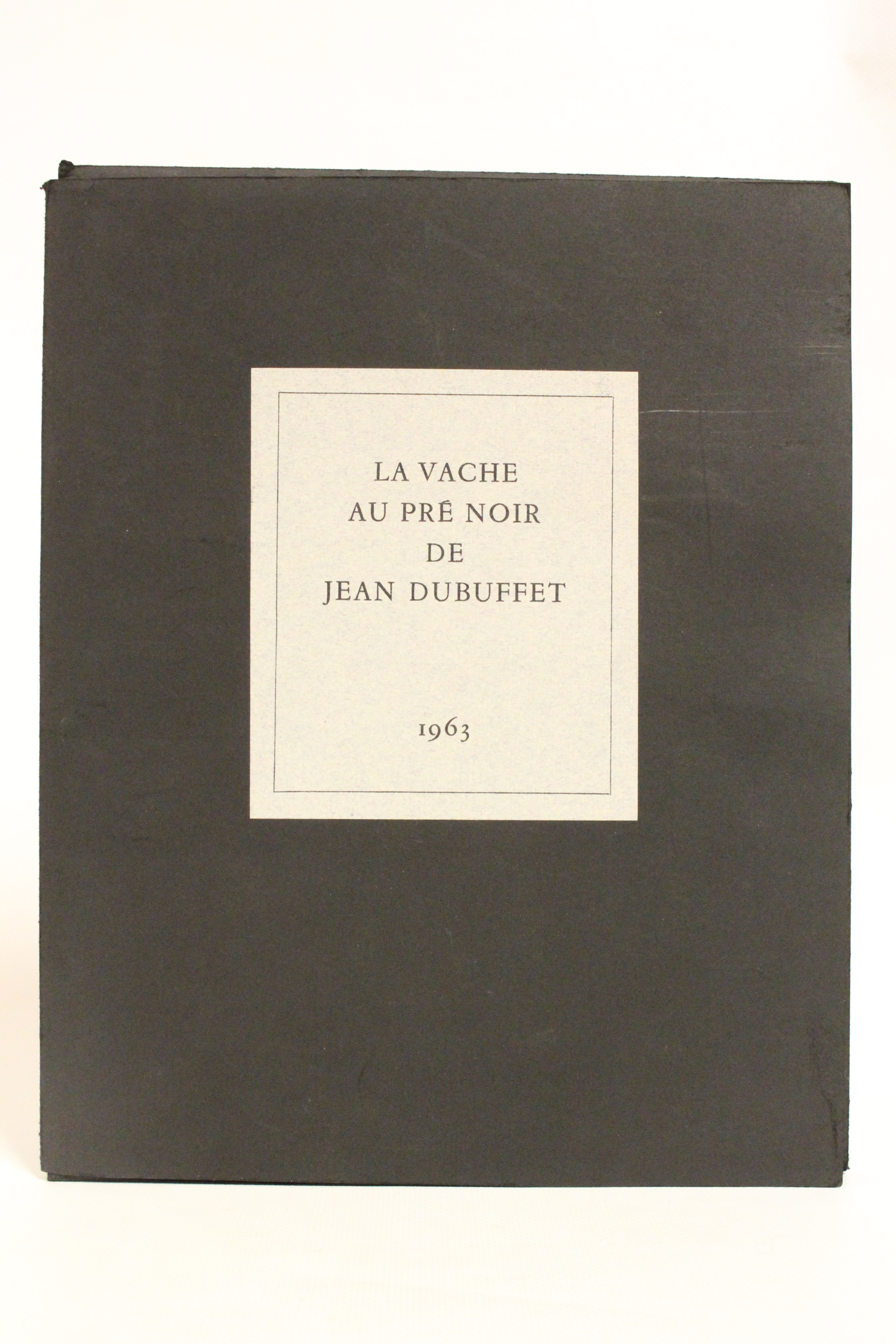 La vache au pré noir DUBUFFET Jean [ ] [Softcover]