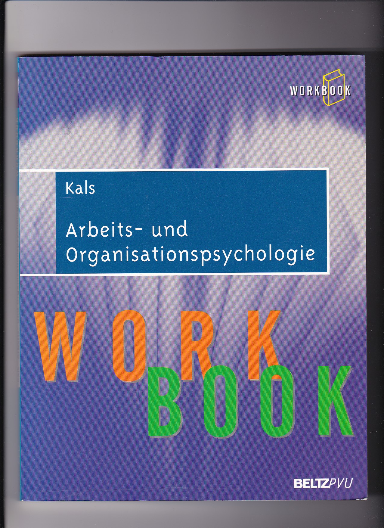 Elisabeth Kals, Arbeits- und Organisationspsychologie - Workbook - Kals, Elisabeth (Verfasser)