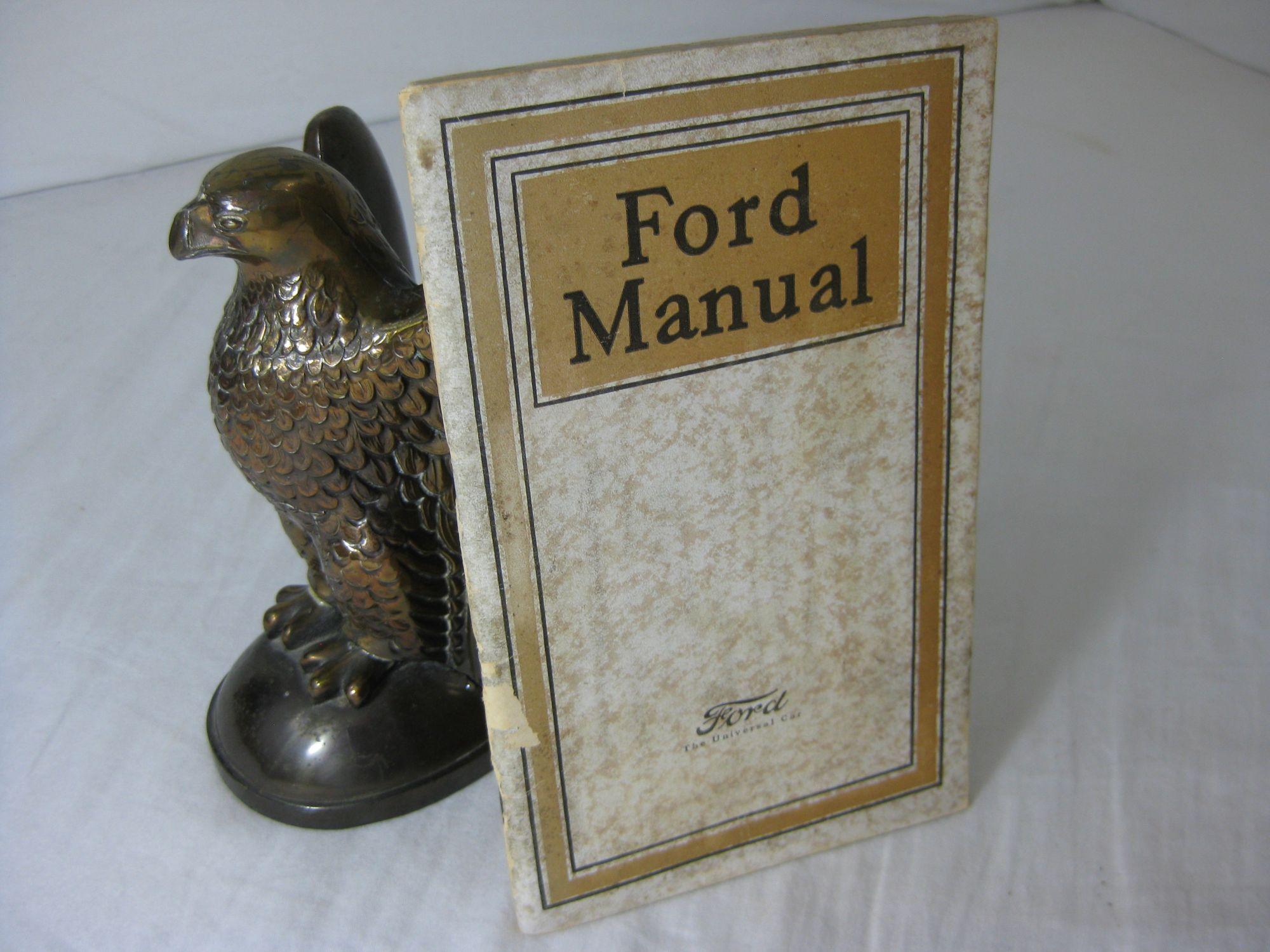 FORD MANUAL. For Owners and Operators of Ford Cars and Trucks by The