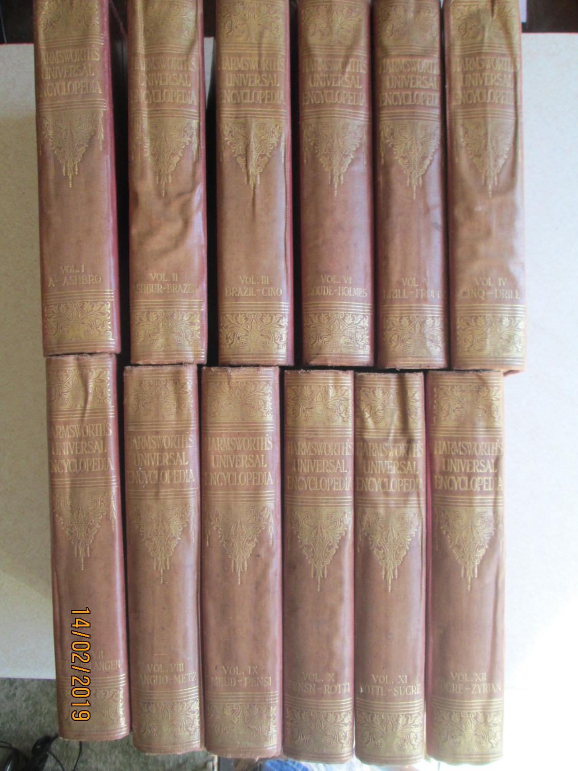 Harmsworth's Universal Encyclopedia. Special Edition in 12 Harmsworth's Universal Encyclopedia. Special Edition in 12