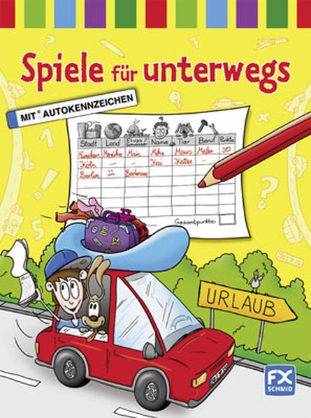 Spiele für unterwegs: Mit Autokennzeichen