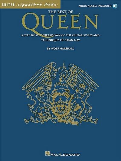 The Best of Queen - Signature Licks Book/Online Audio - Marshall, Wolf