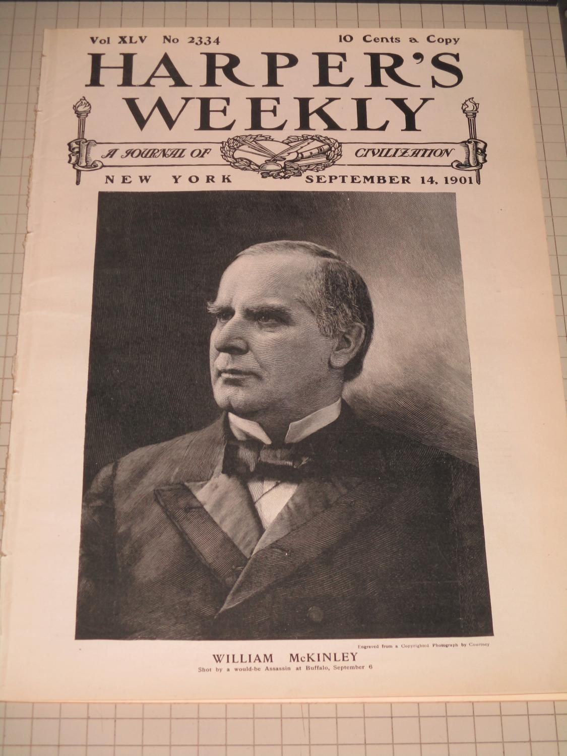 18730125 Harper's Weekly REPRINT January 25,1873