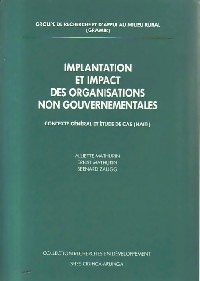 Implantation et impact des organisations non gouvernementales - Collectif - Collectif