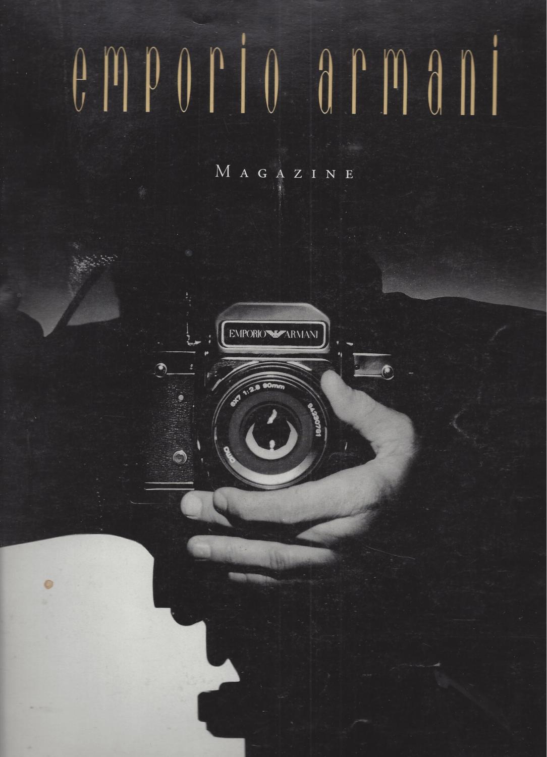 EMPORIO ARMANI MAGAZINE N° 8 - STUDIO - Settembre 1992-Febbraio 1993 by Armani, Giorgio - Abbate