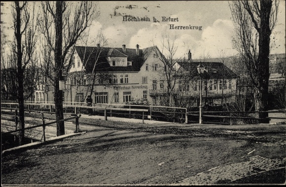Ansichtskarte / Postkarte Hochheim Erfurt in Thüringen, Herrenkrug