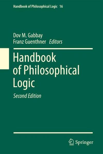 Handbook of Philosophical Logic: Volume 16 - Dov M. Gabbay