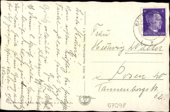 Ansichtskarte Postkarte Bad Durkheim Am Pfalzerwald Sonnenwende Volksheilstatte 1942 Manuskript Nbsp Nbsp Papierantiquitat Akpool Gmbh