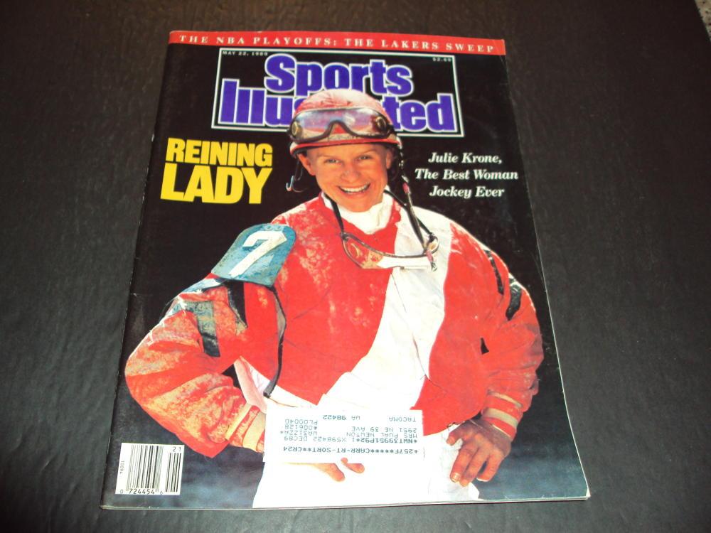 Sports Illustrated May 22 1989 Julie Krone The Best Woman Jockey: (1989 ...