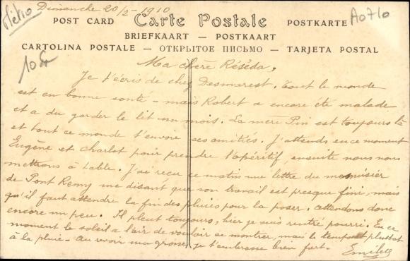 Ansichtskarte Postkarte Paris Ix Grande Crue De La Seine 1910 Station Du Metro De La Rue Caumartin 1910 Manuskript Nbsp Nbsp Papierantiquitat Akpool Gmbh