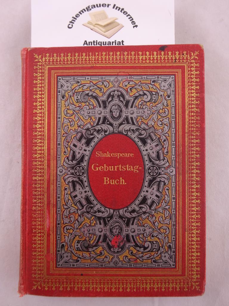 Das Shakespeare GeburtstagsBuch. by Geburtstagskalender (1884