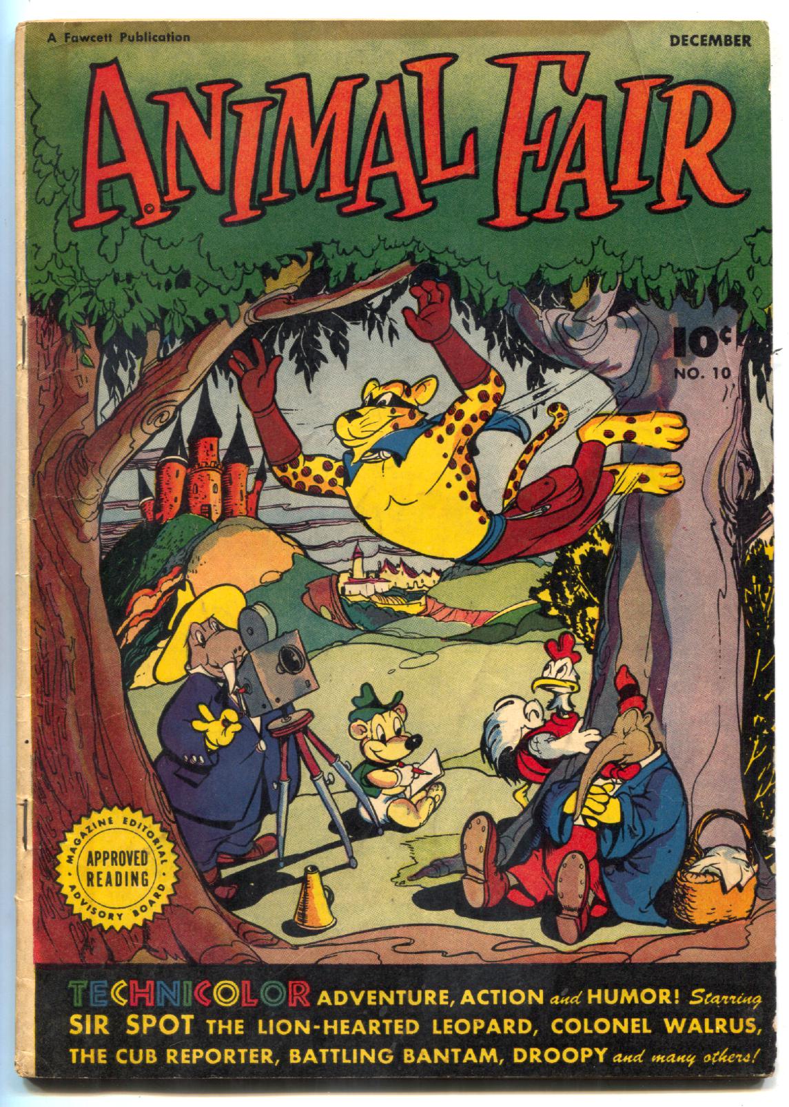 Animal Fair #10 1946-Fawcett Funny Animal comic VG-: (1946) Comic | DTA  Collectibles