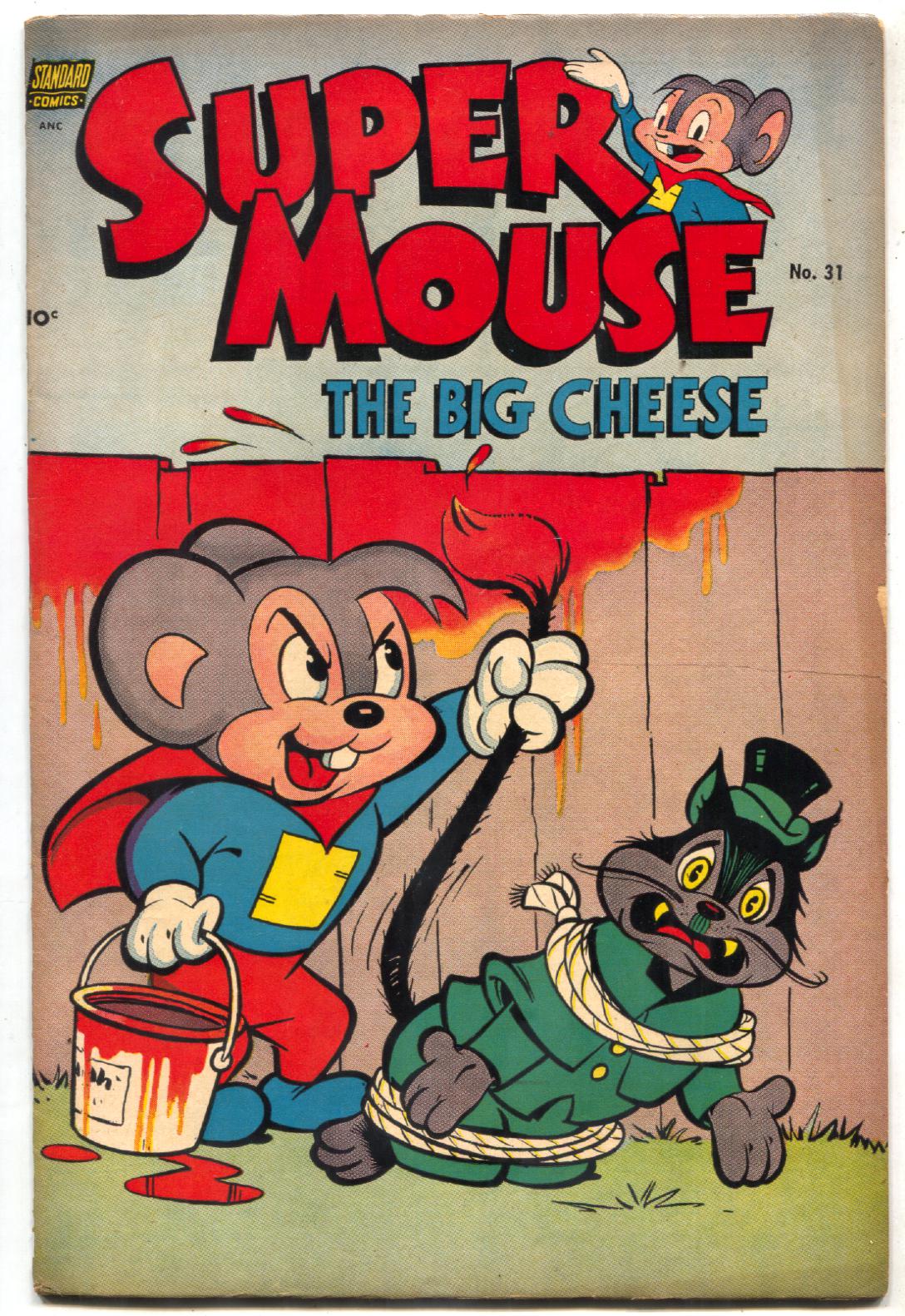 Supermouse #31 1954- Golden Age Funny Animal comic FN-: (1954) Comic | DTA  Collectibles