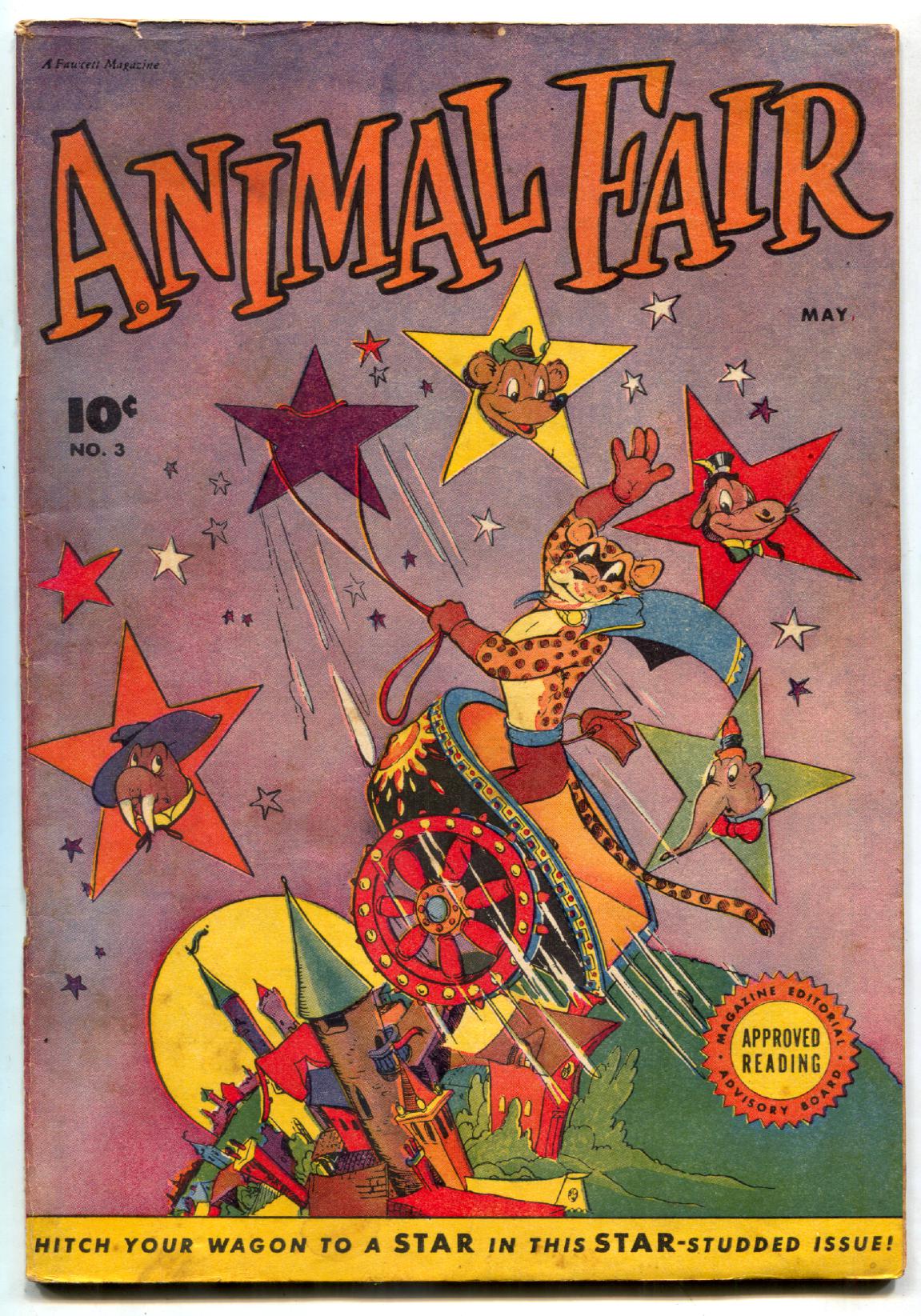 Animal Fair #3 1946-Fawcett Funny Animal comic FN-: (1946) Comic | DTA  Collectibles