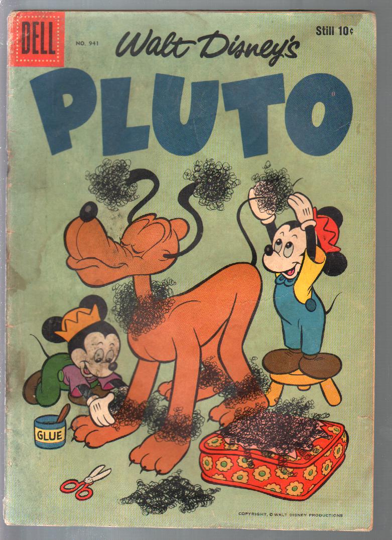 Pluto-Four Color Comics #941-1958-Disney Cartoon character-FR/G: (1958)  Comic | DTA Collectibles