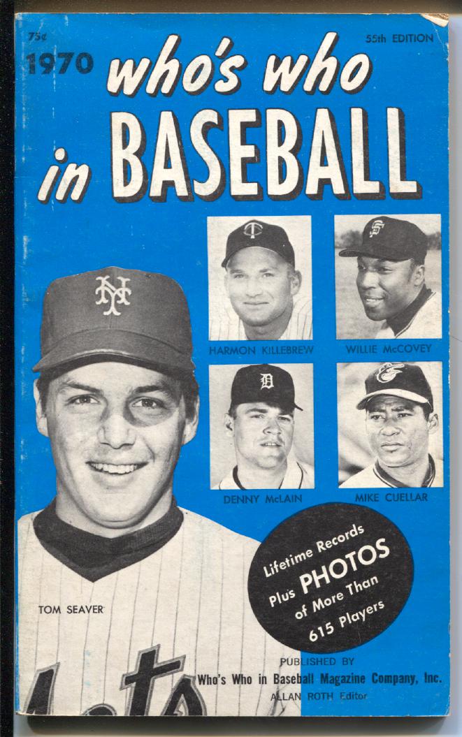 Who's Who In Baseball 1970-Tom