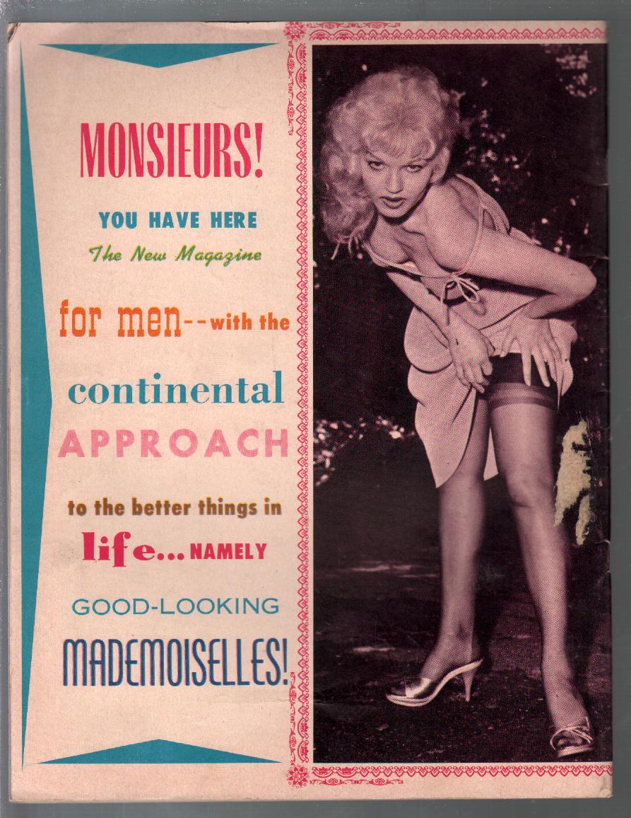 French Frills #1 1960-1st issue-cheesecake-lingerie-stockings-spicy-FN/VF [Comme Neuf] [Couverture souple]