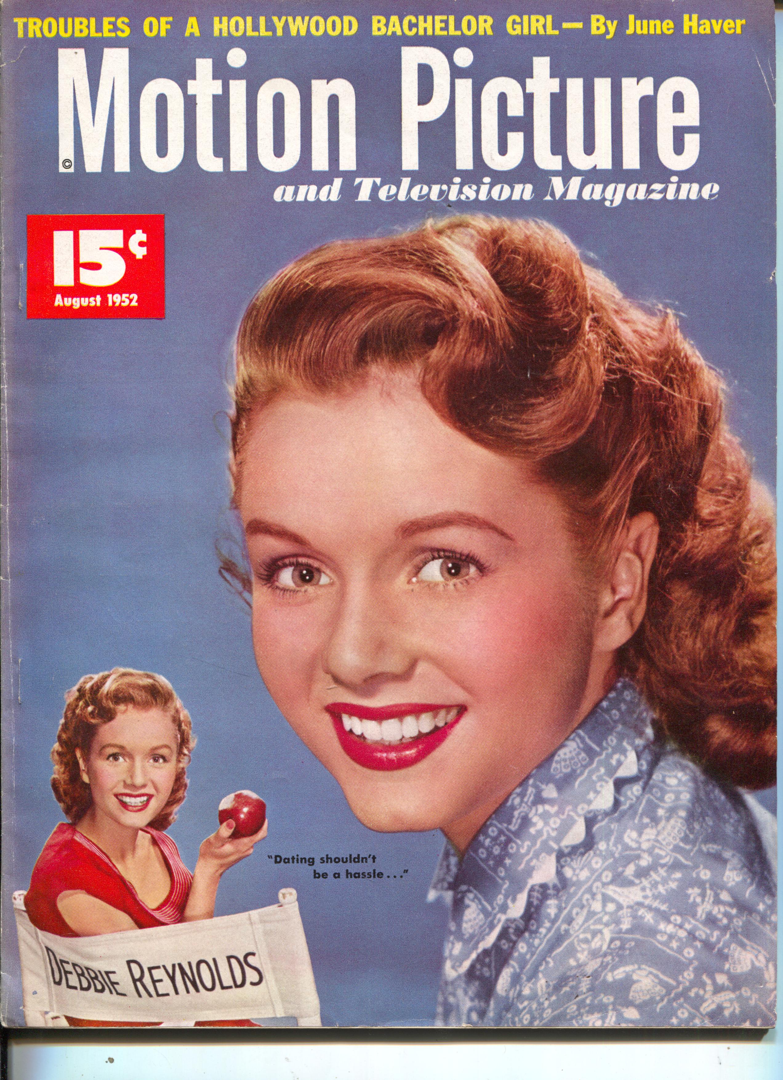 Motion Picture And Television Magazine-Marilyn Monroe-Aug-1952: (1952 ...