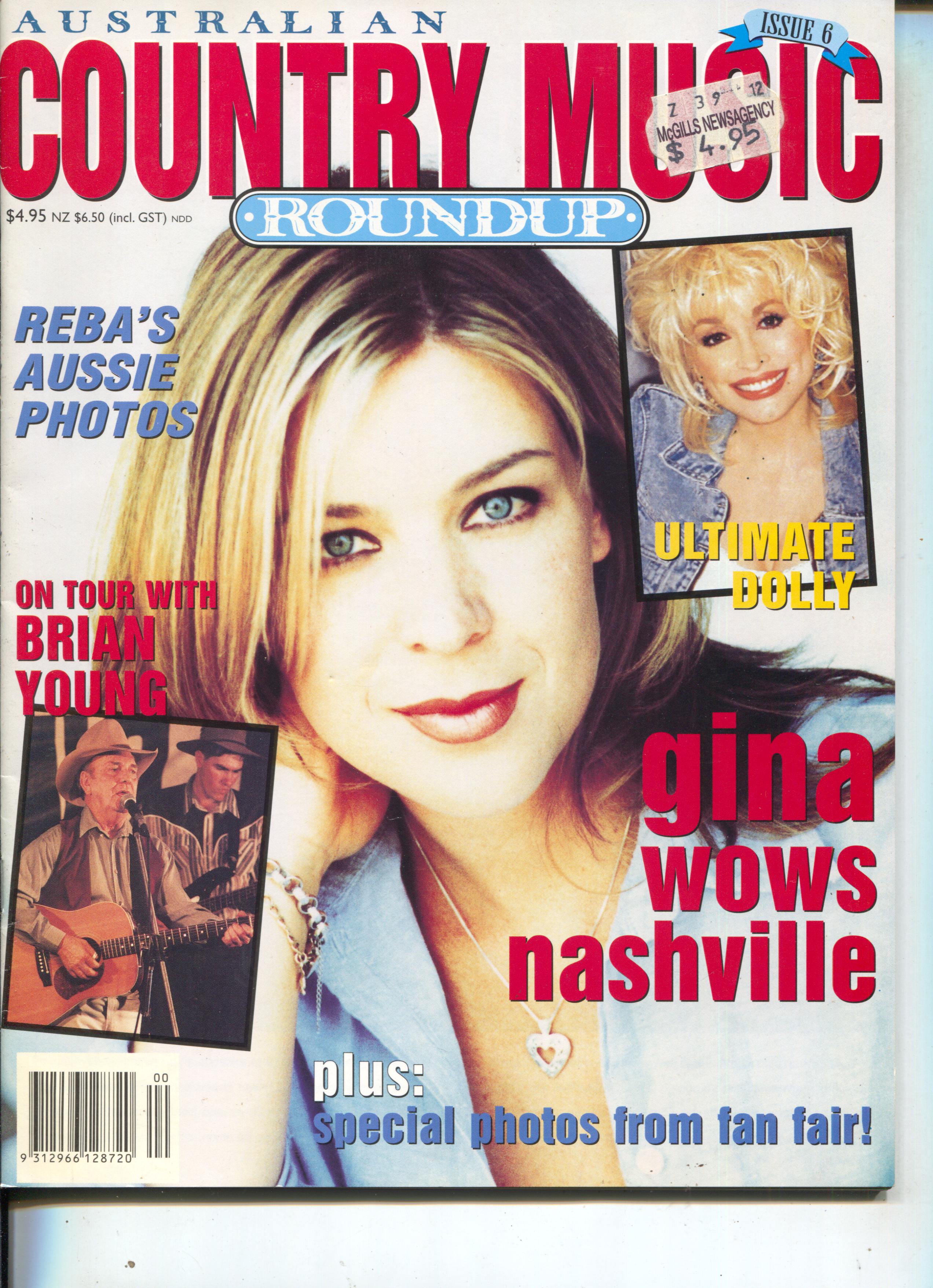 Australian Country Music RoundupGina JeffreysDolly PartonBrian Young