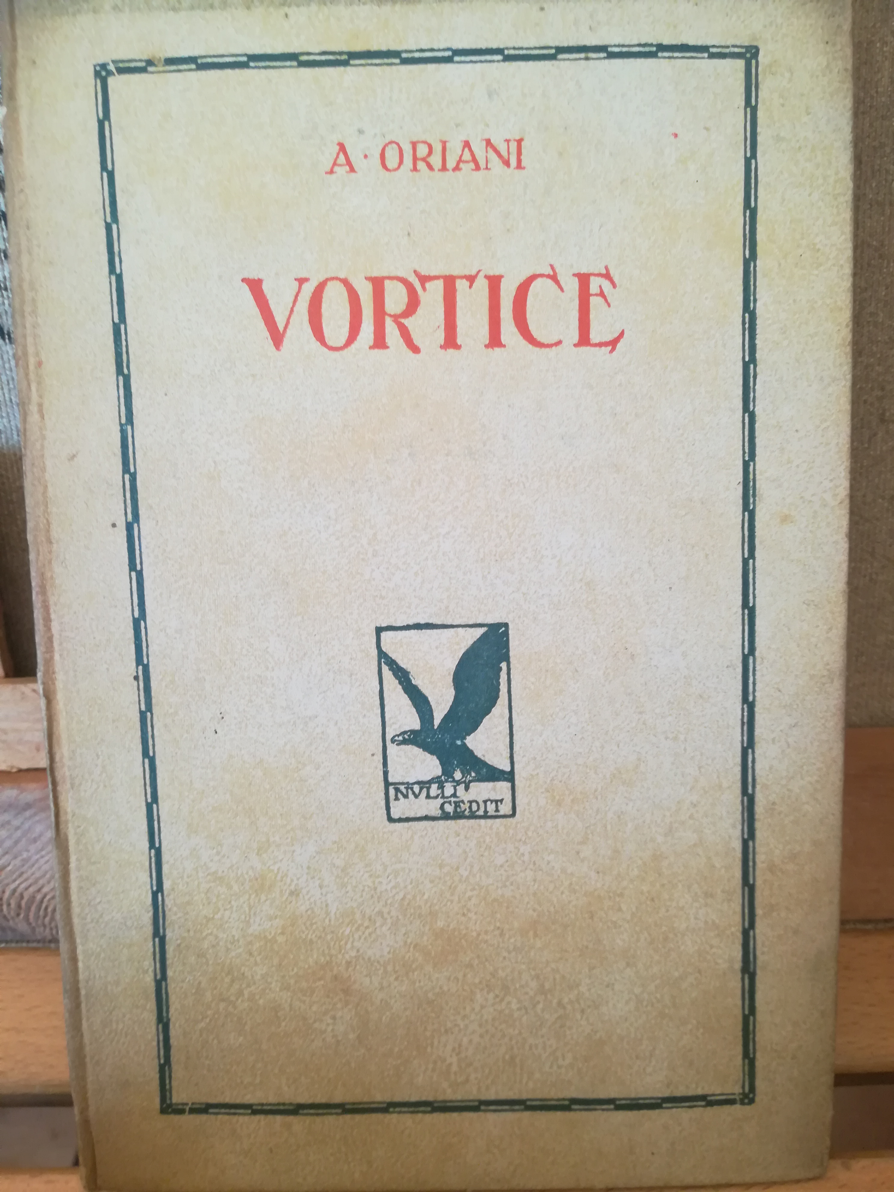 Vortice - Alfredo Oriani