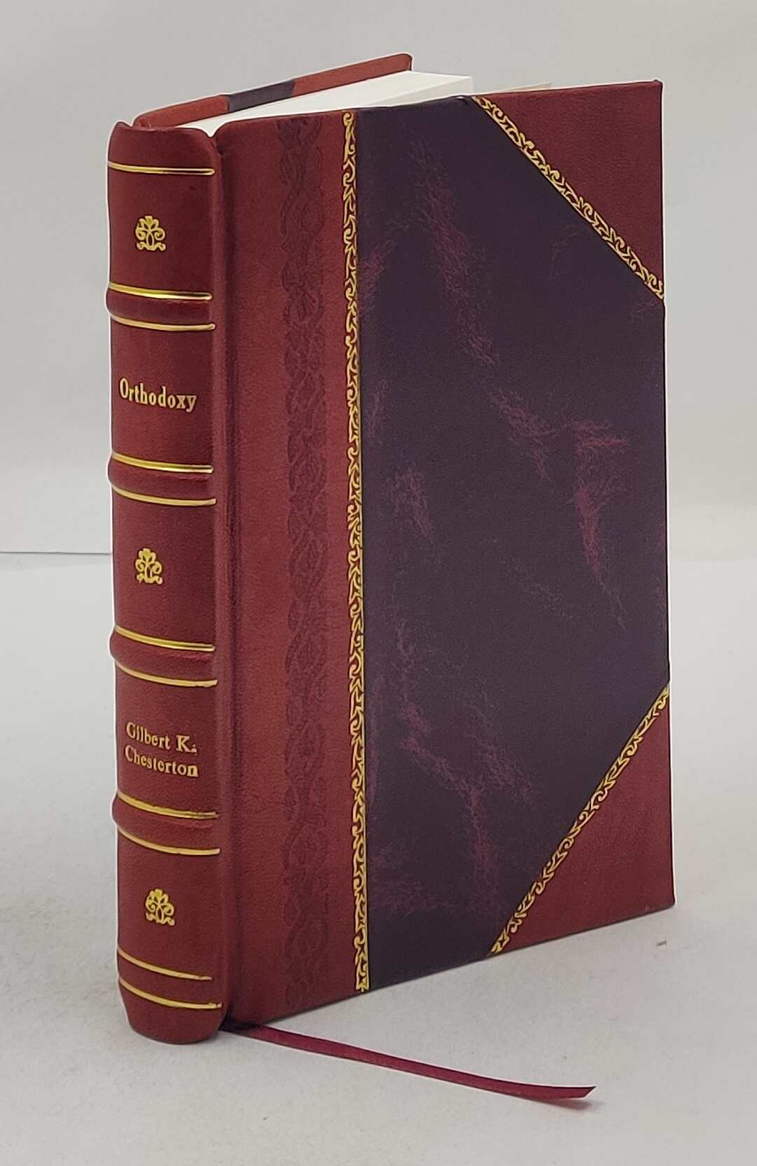 Orthodoxy 1915 [Leather Bound] Gilbert K. Chesterton [New] [Hardcover]
