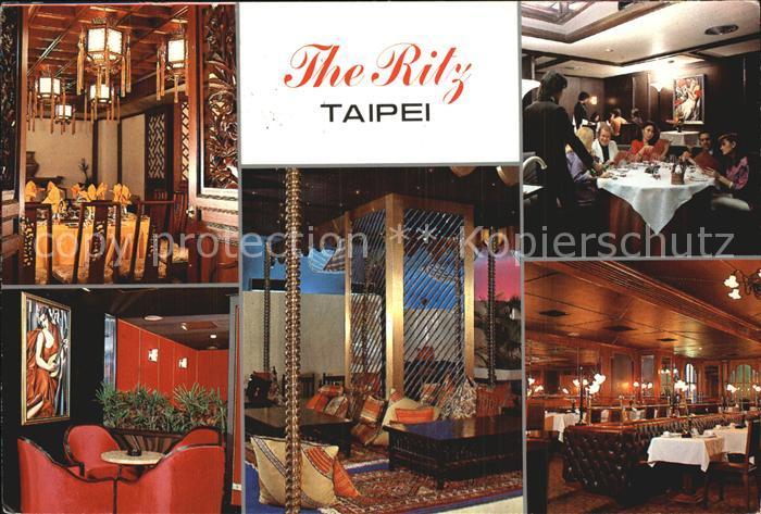 Postkarte Carte Postale Taipei The Ritz Restaurant und Bar: Manuscrito ...