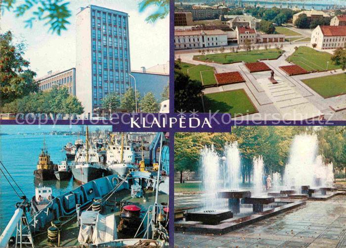 Klaipeda Alte Postkarte 