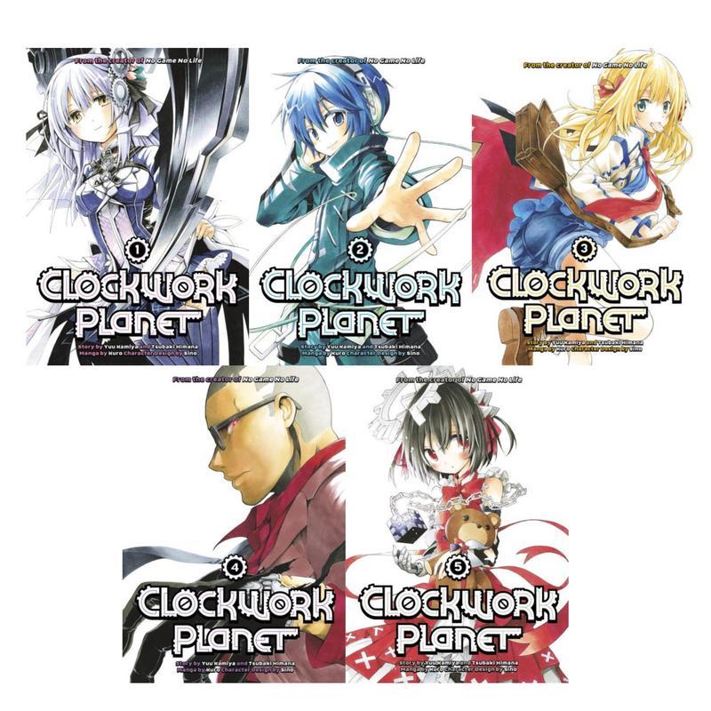 CLOCKWORK PLANET Sci Fi MANGA Series by Yuu