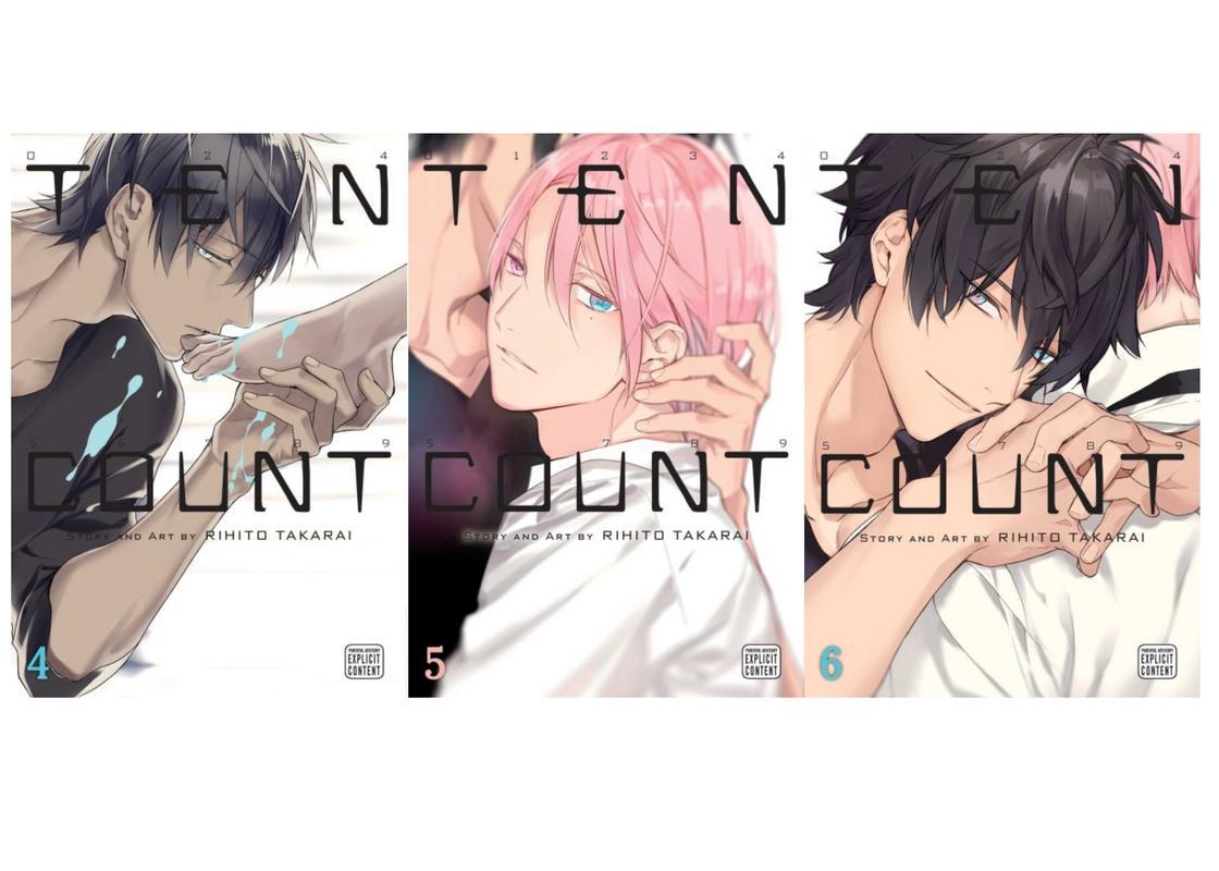 Ten Count Series By Rihito Takarai Explicit Manga Collection Set Of Volumes 4 6 By Takarai Rihito New Lakeside Books Ten Count Series By Rihito Takarai Explicit Manga Collection Set Of Volumes 4 6 By Takarai Rihito New Lakeside Books