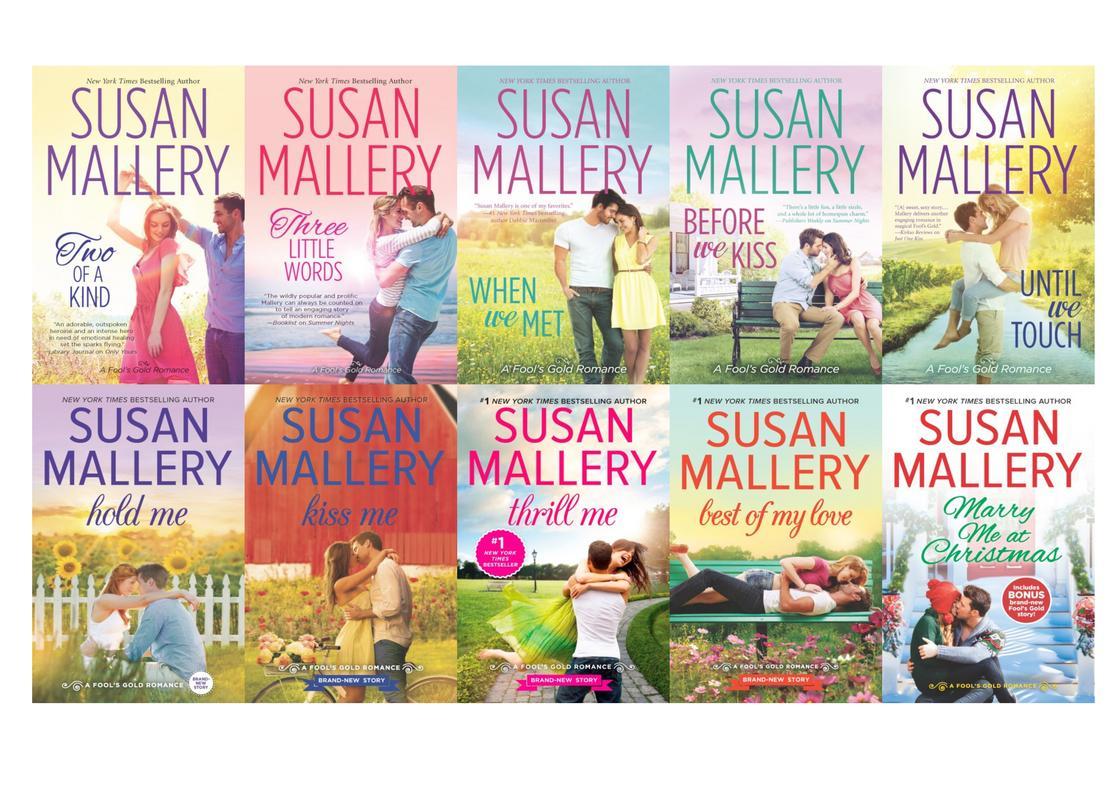 FOOL'S GOLD Contemporary Romance Series by Susan Mallery Set of