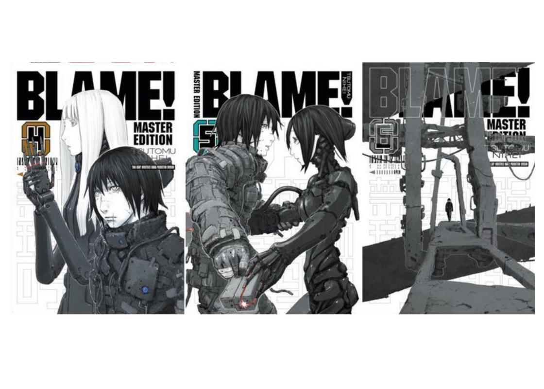 BLAME! Dystopian MANGA Series Collection by Tsutomu Nihei Set of Books 4-6  by Nihei, Tsutomu: New | Lakeside Books