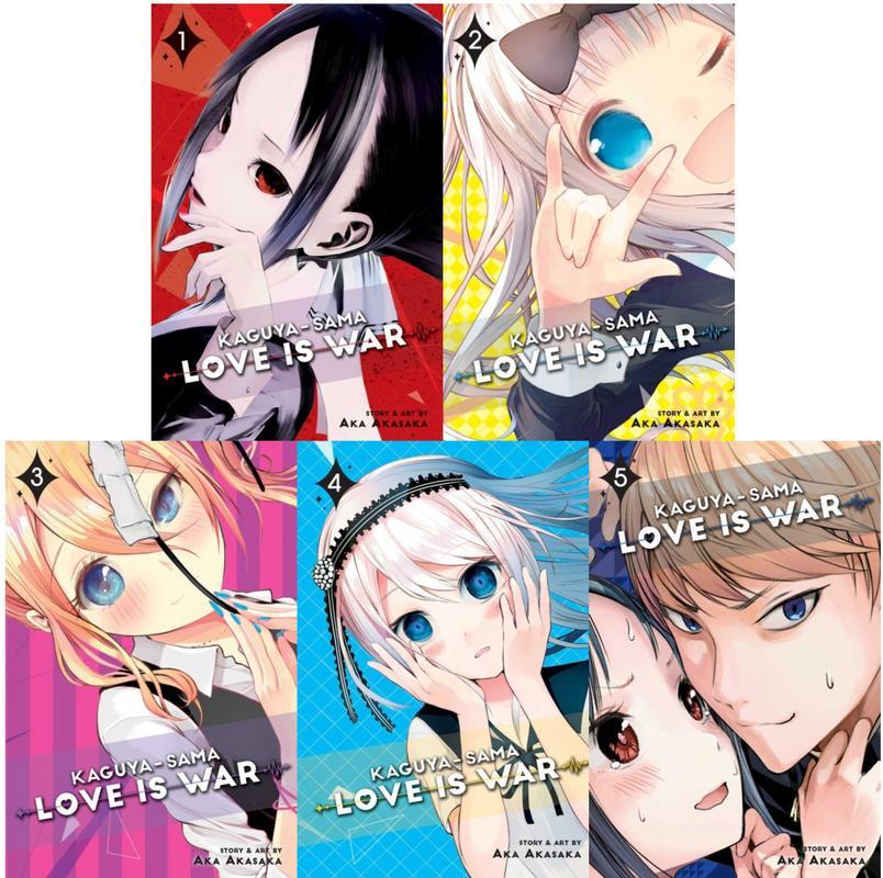 Kaguya-Sama: Love is War Manga Vol 5, 8, 11 Aka Akasaka ENGLISH