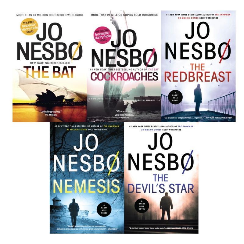 HARRY HOLE Thriller Series by Jo Nesbo LARGE Paperback Set of Books 15 by Nesbo, Jo New