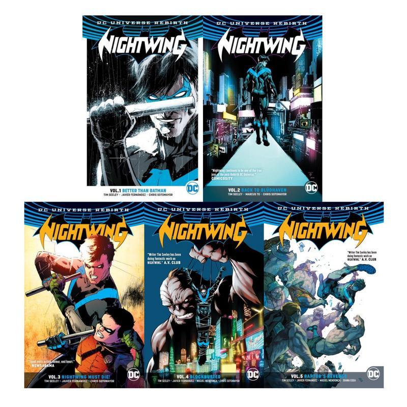 Nightwing REBIRTH Paperback GRAPHIC NOVEL Series by Tim Seeley Volumes ...
