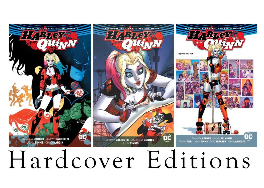HARLEY QUINN REBIRTH Deluxe Editions GRAPHIC NOVEL Series HARDCOVER