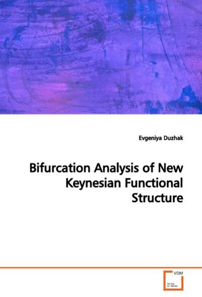 Bifurcation Analysis of New Keynesian Functional Structure - Evgeniya Duzhak