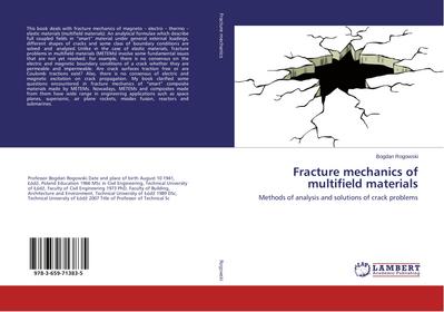 Fracture mechanics of multifield materials : Methods of analysis and solutions of crack problems - Bogdan Rogowski